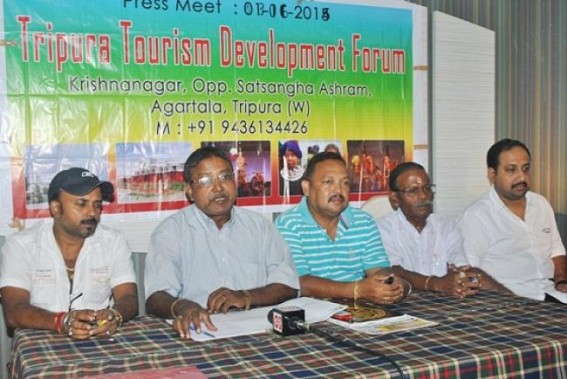 Tripura Tourism Development Forum held press meet Tripura Tourism Development Forum held press meet